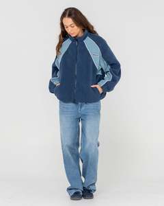 Two Tides Zip Through Sherpa Fleece