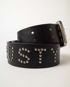 Tease Leather Stud Belt