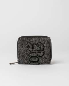 Roxanne Denim Compact Wallet