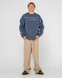 Mens Tops: Trigger Crew Fleece