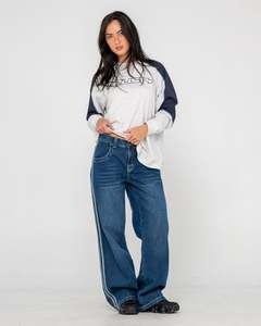 Womens: Timmy Target Oversized Long Sleeve Tee