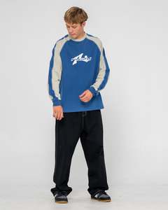 Mens Tops: Fade-R Long Sleeve Graphic Tee