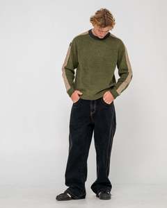 Fishermans Boxy Crew Knit