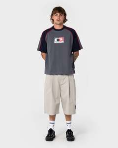 Mens: Tekka Graphic Cropped Tee