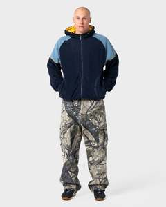 Mens: Tectonic Zip Through Polar Fleece Hoodie