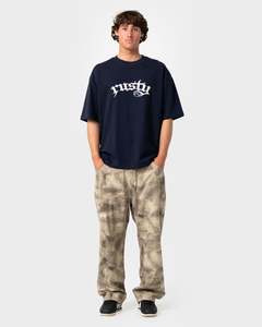 Mens Tops: Monty Graphic Oversized Tee