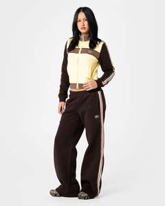 Womens: Toffee Wide Leg Track Pant