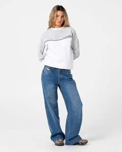 Womens Outerwear: Polar Popped Panelled Crew Fleece