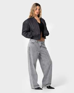 Womens Outerwear: Baddie Bomber Jacket