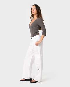 Womens: Hot Shot Low Rise Cargo Pant