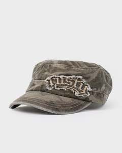Womens: Punked Camo Military Cap