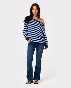 Stella Stripe Slouch Knit