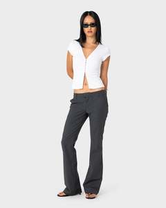 Finance Mummy Pinstripe Suit Pant