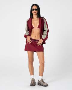 Womens: Breezy Wind Cheater Mini Skirt