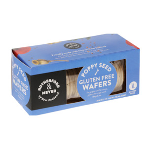 Rice Wafers: Rice Wafers – Poppy Seed