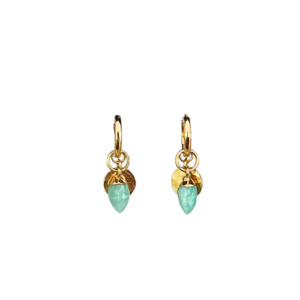 Products: Intention Huggies - Amazonite Ruune Jewellery