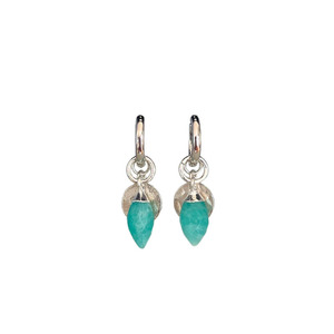Intention Huggies - Amazonite Ruune Jewellery