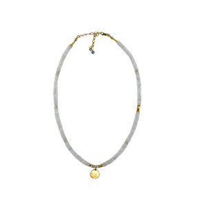 Talisman Necklace - White Moonstone Ruune Jewellery