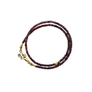 Serenity Wrap Bracelet - Garnet Ruune Jewellery