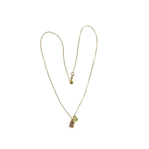 Products: Love. Mind. Soul. Body Necklace - Peridot Charm Ruune Jewellery