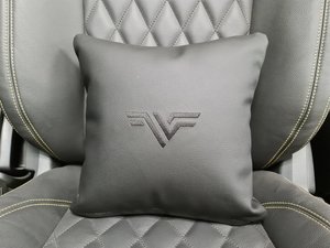 RVE - Genuine Leather & Suede Cushion Pillow