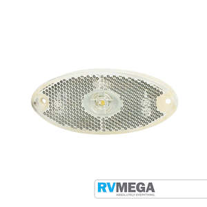 Vehicle Automotive Running Lights: Jokon Oval LED White Front Marker Light