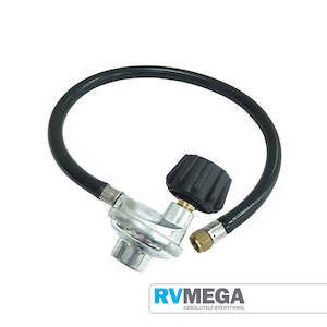 2kg 90deg QCC Reg with 600mm Hose