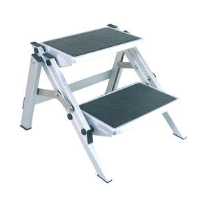Portable Steps: On The Road Dual Aluminium Folding Step