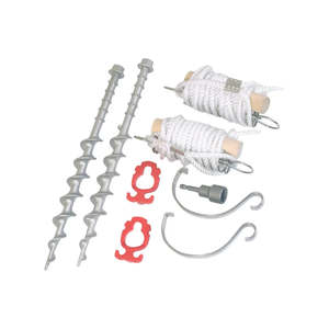 Awning Spare Parts: On the Road RV Deluxe Awning Tiedown Kit Metal Peg