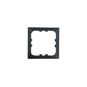C-Line 1 Way Faceplate Squared - Black