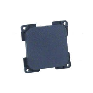 Switches Control Panels Sockets: C-Line Single Blank Plate - Grey