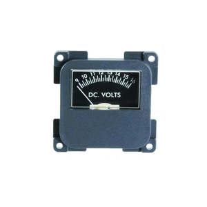 Switches Control Panels Sockets: C-Line 12 Volt Meter - Grey
