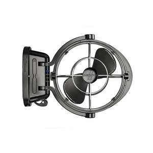 Black Caframo Sirocco II 7" Fan with 360 Degree Gimbal 12/24V