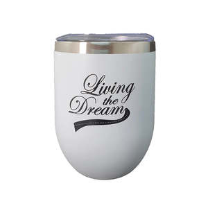 Crockery Cutlery Dining: Royal White Keep Cup - Living the Dream