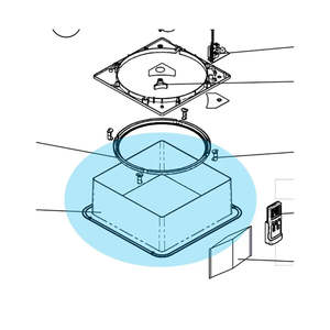 Vent Lids Spare Parts: Maxx Air Garnish Ring 5.75"