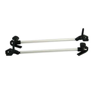 Uk Caravan Window Stays Parts: UK 300mm Tube Window Stay, Black End, Lever Lock