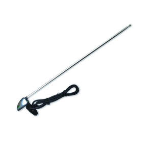 Aerials Speakers Radios: RV Media Radio Antenna Stainless Steel Pillar Mount