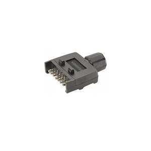 Chassis Coupling Towing Parts: 7 Pin Flat Trailer Plug Male