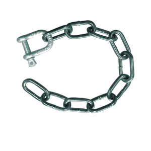 Chassis Coupling Towing Parts: 8mm Trailer Safefy Chain & Shackle