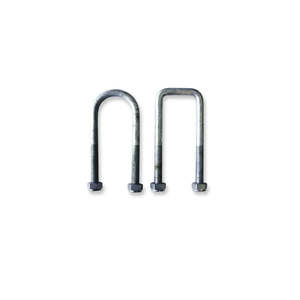 U Bolts - M12 x 80 x 100mm Square Pair