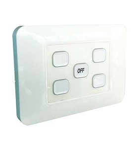 Products: ‘Sphere’ W.A.S 5 Gang Wireless Light Switch w/Master Off Discount RV Parts