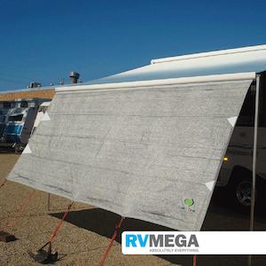 End Walls Privacy Screens: Coast V2 Sunscreen to Suit Rollout Awning