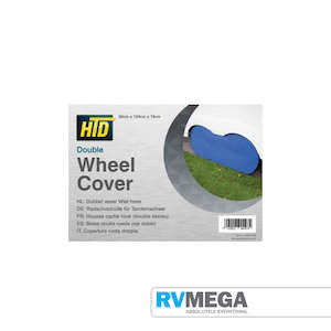 Caravan Motorhome Covers: Wheel Cover Protector - Double