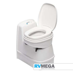 Toilets Cassettes: Thetford C250CS Toilet with Low Back + Door (plastic bowl)