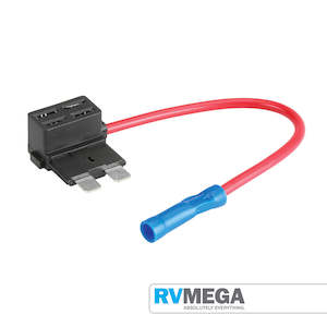 Fuses Connectors Cables: Twin Standard Blade 20Amp Fuse Holder (Each)