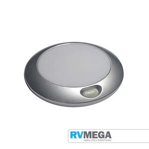 Silver Auras 130mm LED Interior / Exterior Light - Cool White