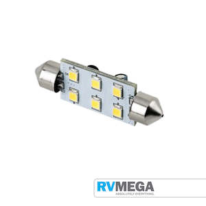 Lighting: Festoon 6 LED 42mm Warm White 107 lumens