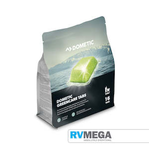 Waste Water Treatment Chemicals: Dometic New Greencare Toilet Tabs - 16 Tabs