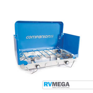 Camping Equipment: Companion 2 Burner Gas Stove