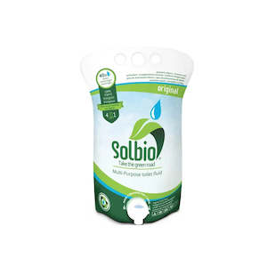 Waste Water Treatment Chemicals: Solbio Original Organic Toilet Fluid 1.6 Litre
